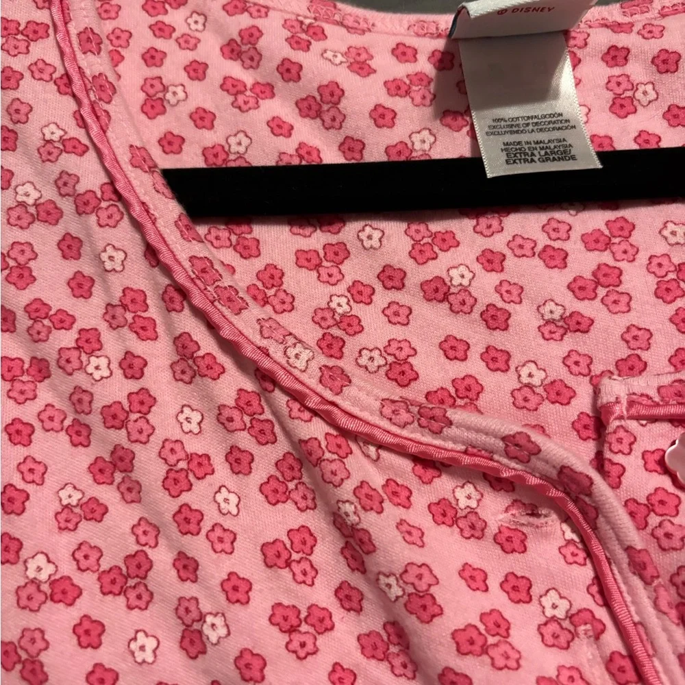 Disney TIGGER Pink Floral Patterned Nightgown - Picture 9 of 10